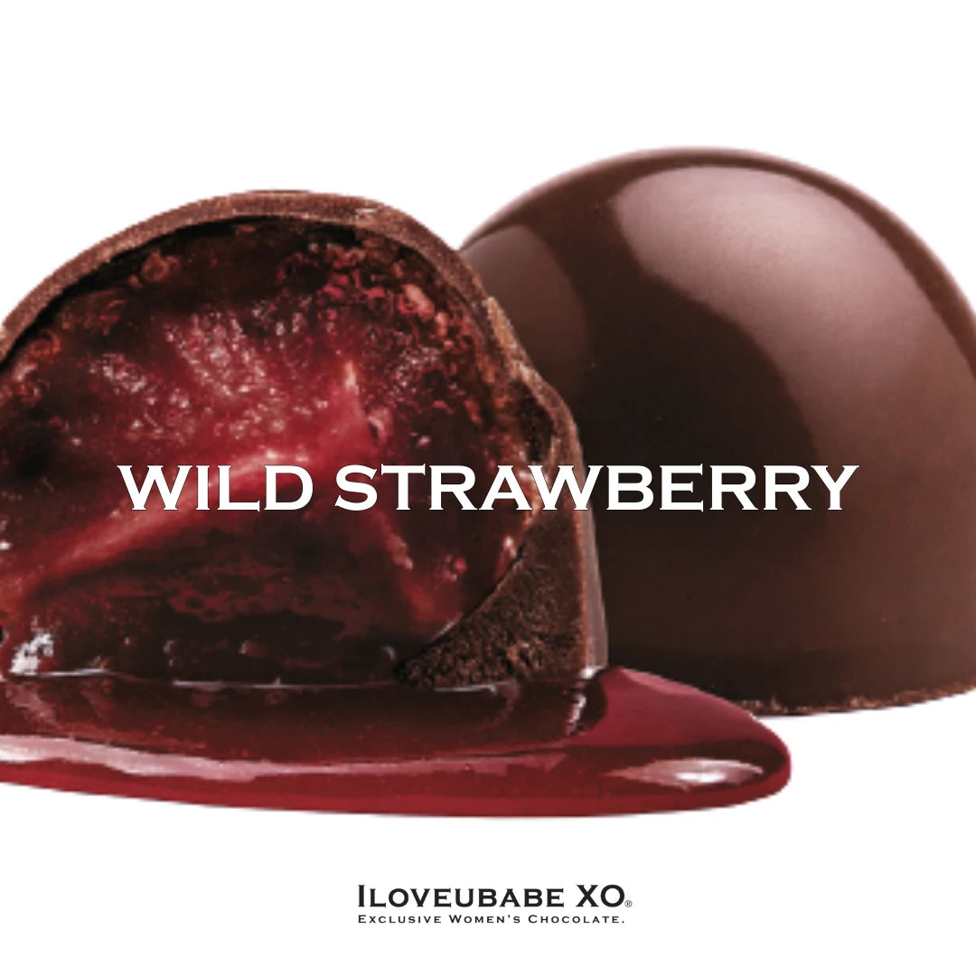 BEAUTY BOOST - SMOOTH DARK CHOCOLATE, FREE & WILD STRAWBERRIES + COLLAGEN INFUSION XO